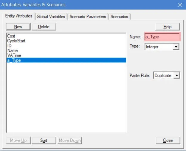 Attributes Variables
