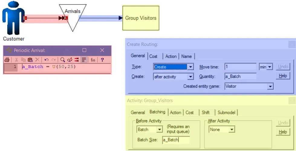 How do I Batch Arrivals?