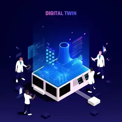 A digital twin used for process optimization