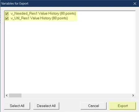 Single Resource Optimizer