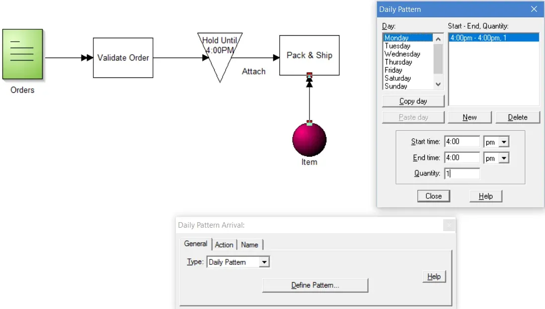 How do I Group or Batch a Variable Quantity at a Specific Time?