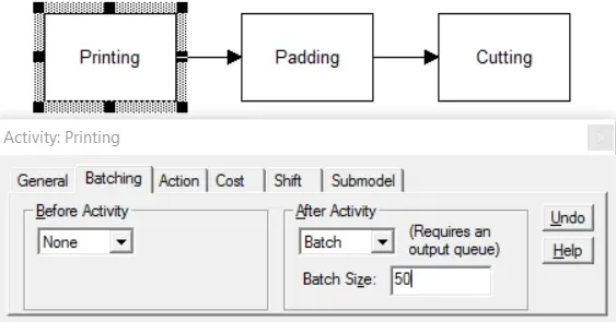How do I Group or Batch After an Activity?