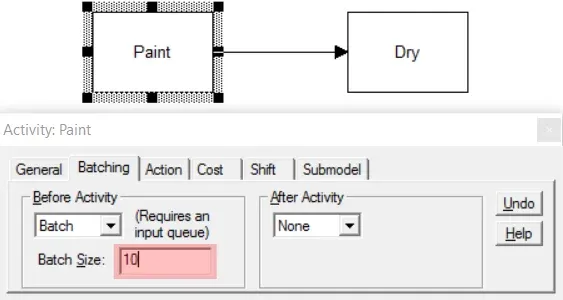 How do I Group or Batch Before an Activity?