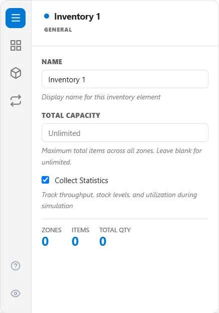 The Inventory node