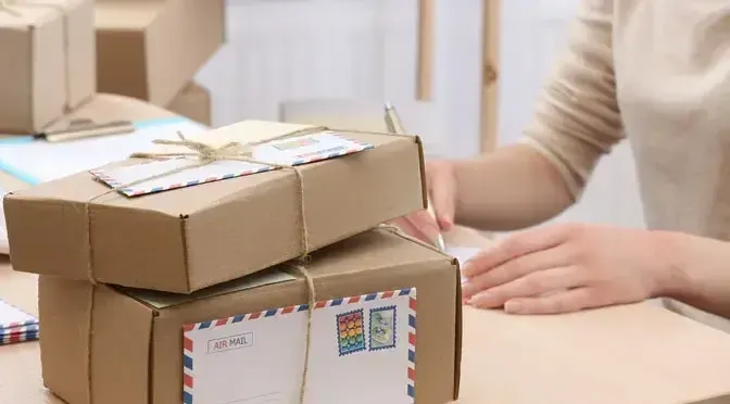 A national mail processing plant, the setting for a staffing and work-cell simulation