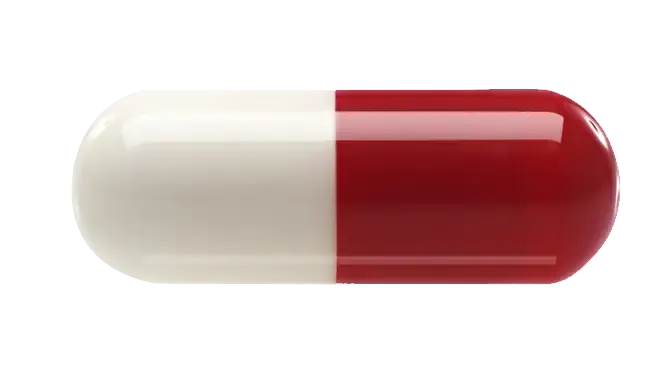 A single capsule from a record-breaking pharmaceutical launch planned with process simulation