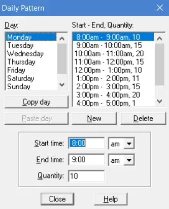 What is a Daily Pattern Arrival?