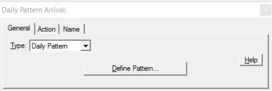 What is a Daily Pattern Arrival?