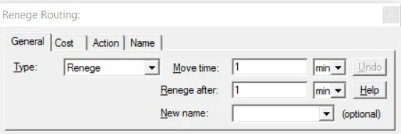 What is a Renege Route?