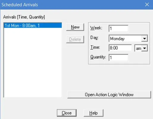 What is a Scheduled Arrival?