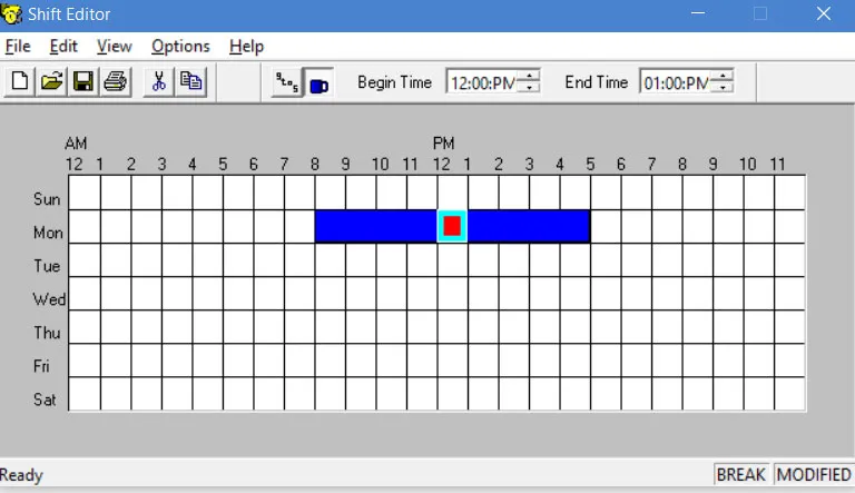Shift File Editor