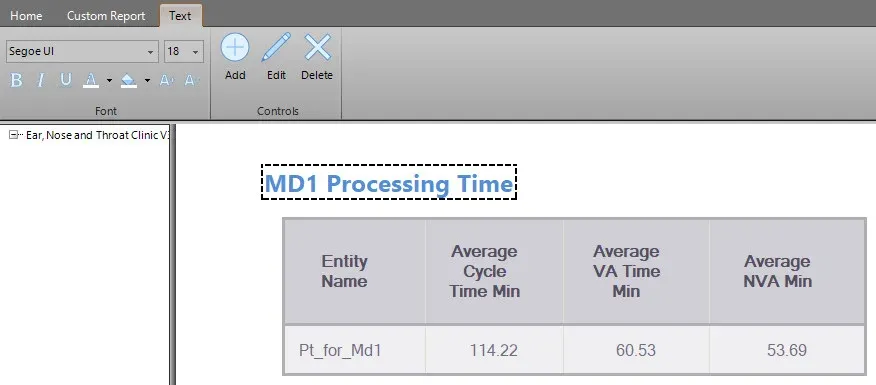 What are the different options in Custom Report?