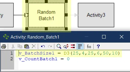 Random Batch Size